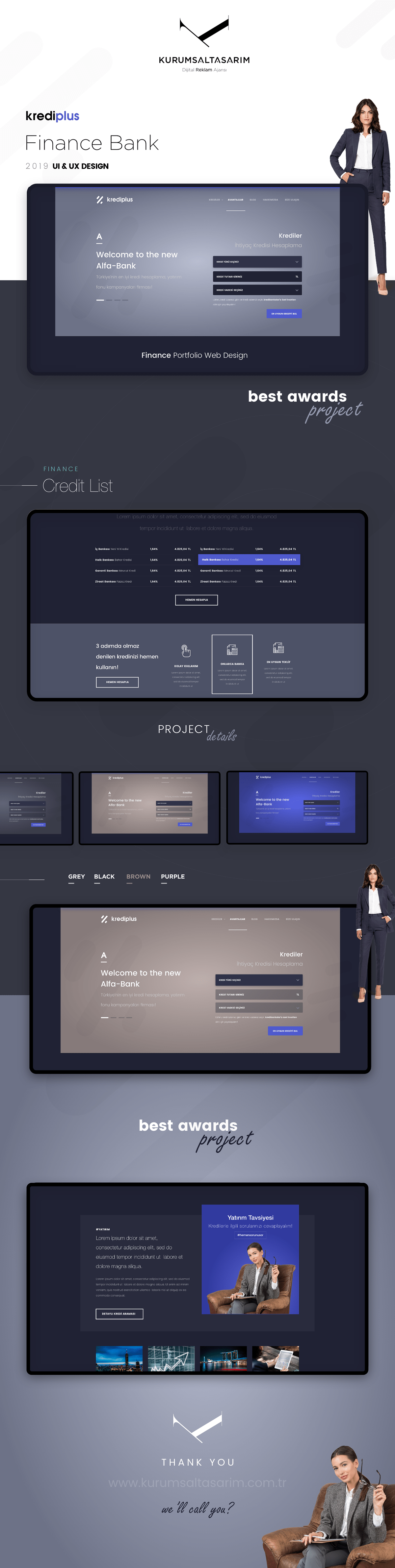 Finans Kredi Banka Web tasarım yazilim